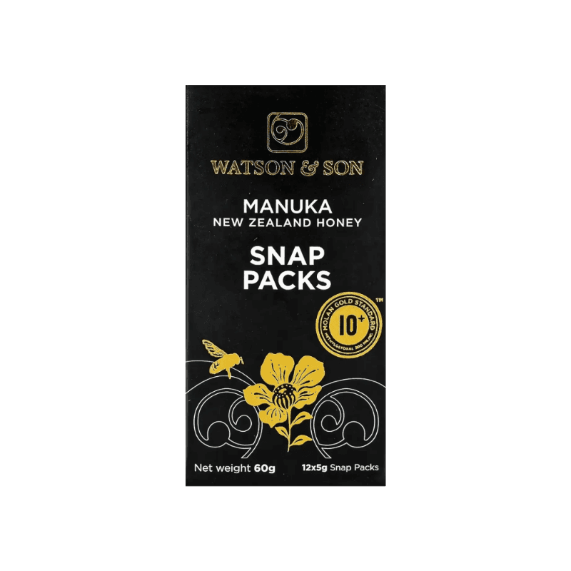 Manuka Honey Snap Packs 12 Pack Watson & Son